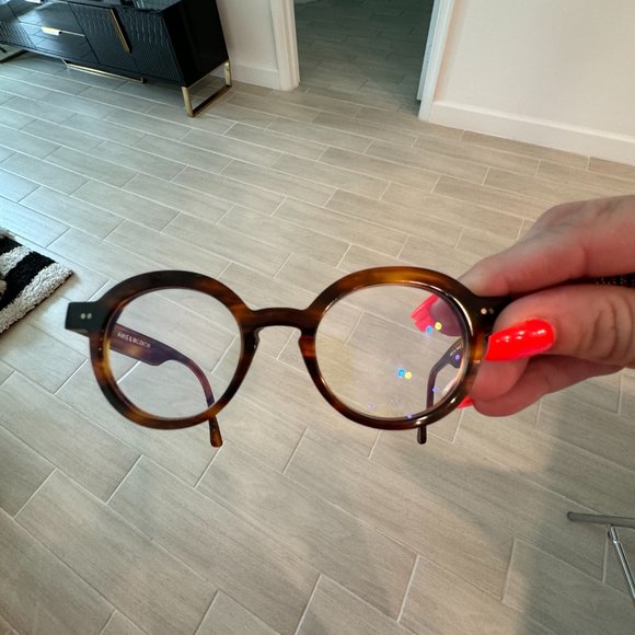 Rare Authentic Anne et Valentin mini look 0930 43mm Tortoise - Picture 3 of 3